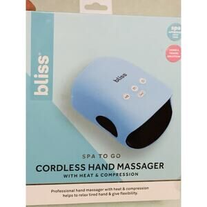 Bliss Cordless Hand Massager Heat and Compression for Arthritis & Carpal Tunnel